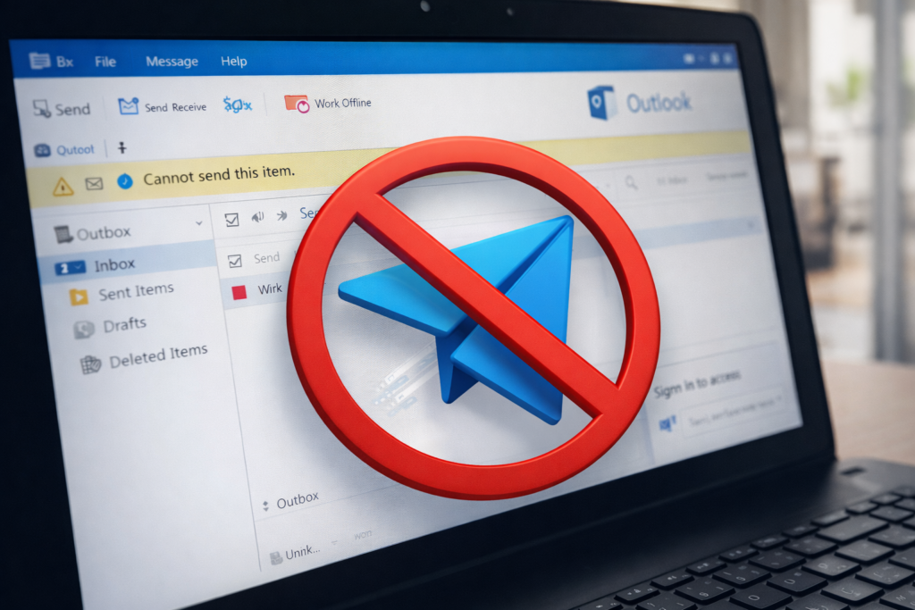 Why Is Outlook Not Sending Emails (and How Do I Fix It Fast)?